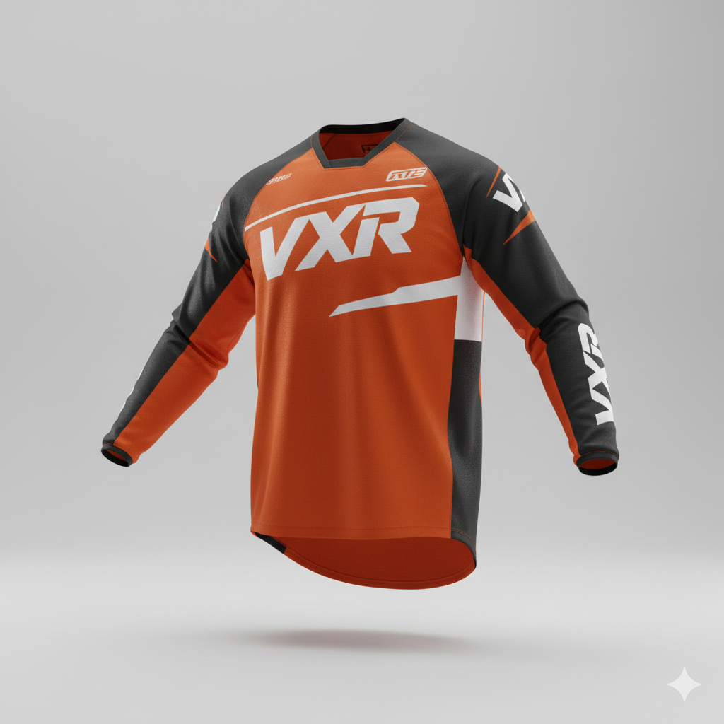 Lightweight Vented Motocross Jersey - Full Sleeve