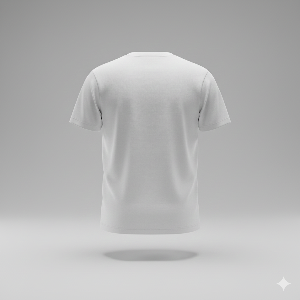 Round Neck Half Sleeve Cotton T-Shirt - 180 GSM