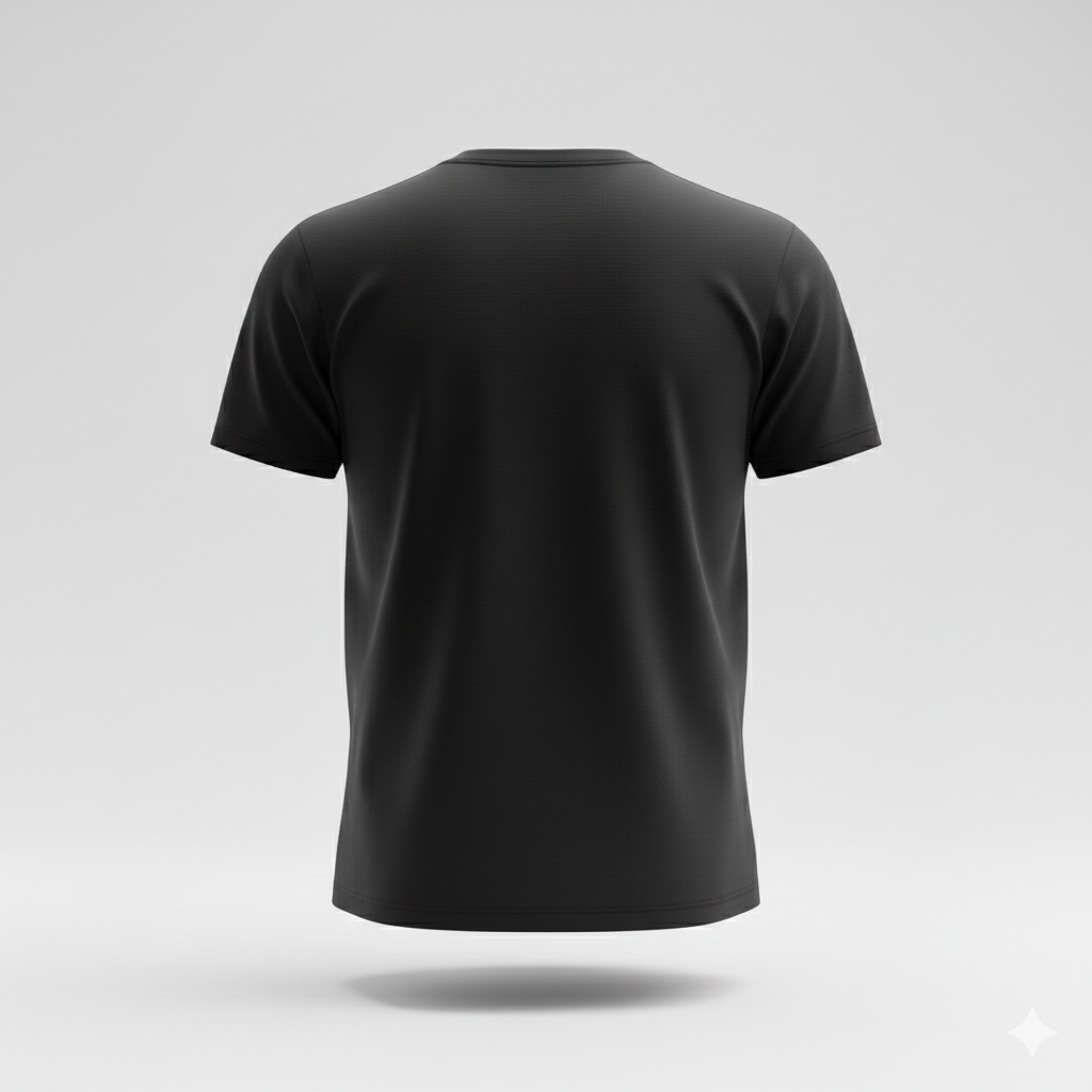 Round Neck Half Sleeve Cotton T-Shirt - 180 GSM