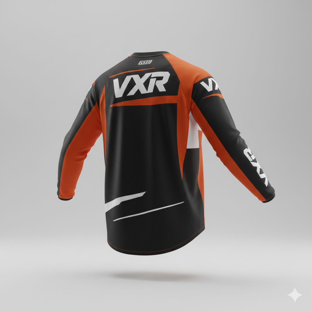 Lightweight Vented Motocross Jersey - Full Sleeve