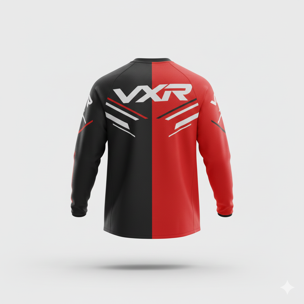 Lightweight Vented Motocross Jersey - Full Sleeve
