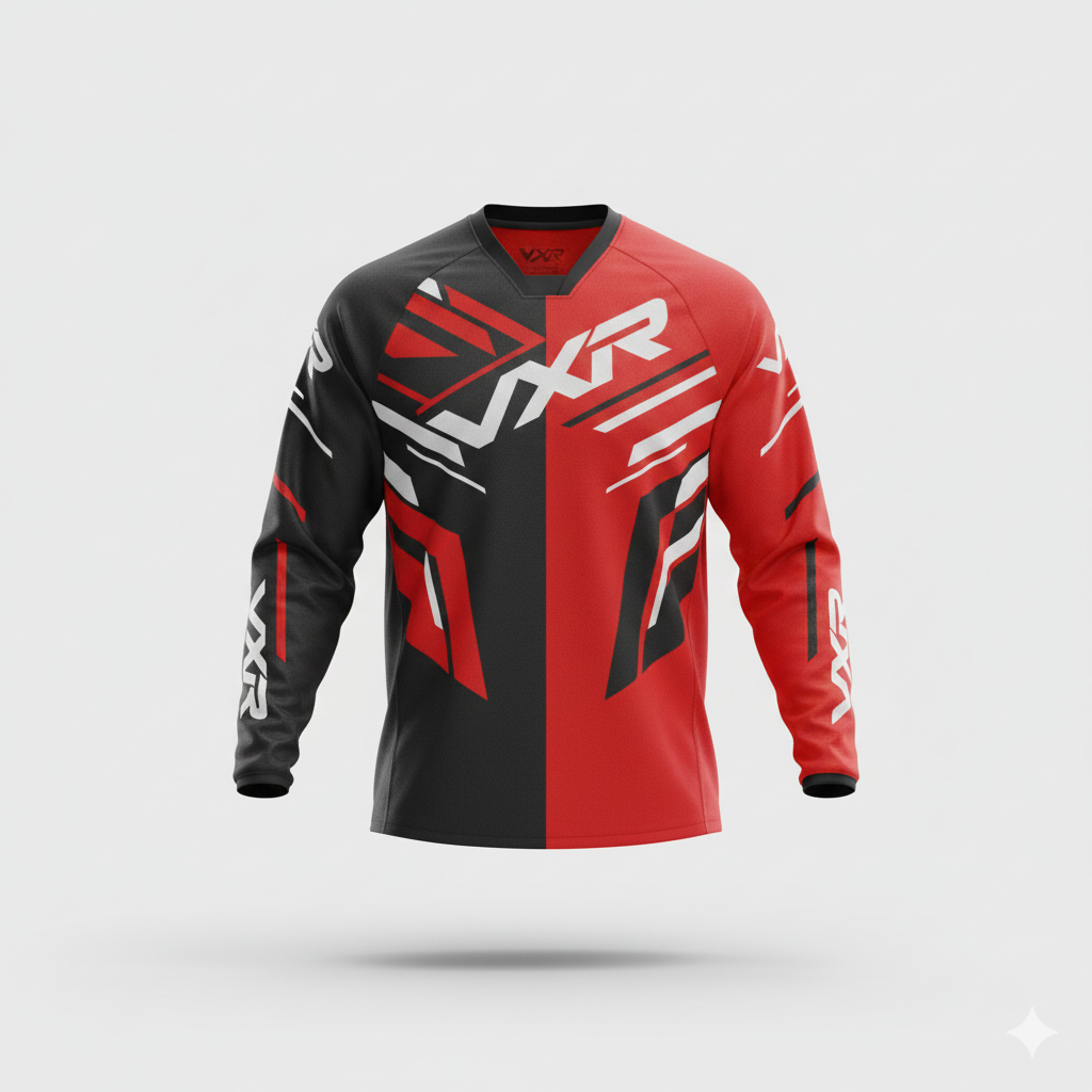 Lightweight Vented Motocross Jersey - Full Sleeve
