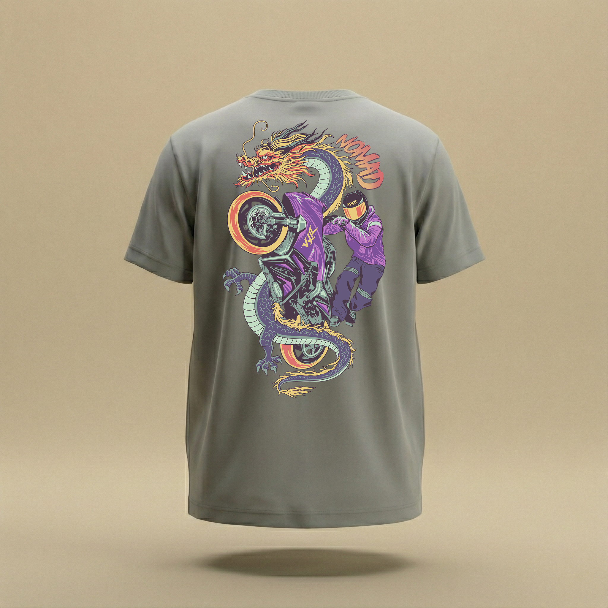 Round Neck Half Sleeve Cotton T-Shirt - 180 GSM