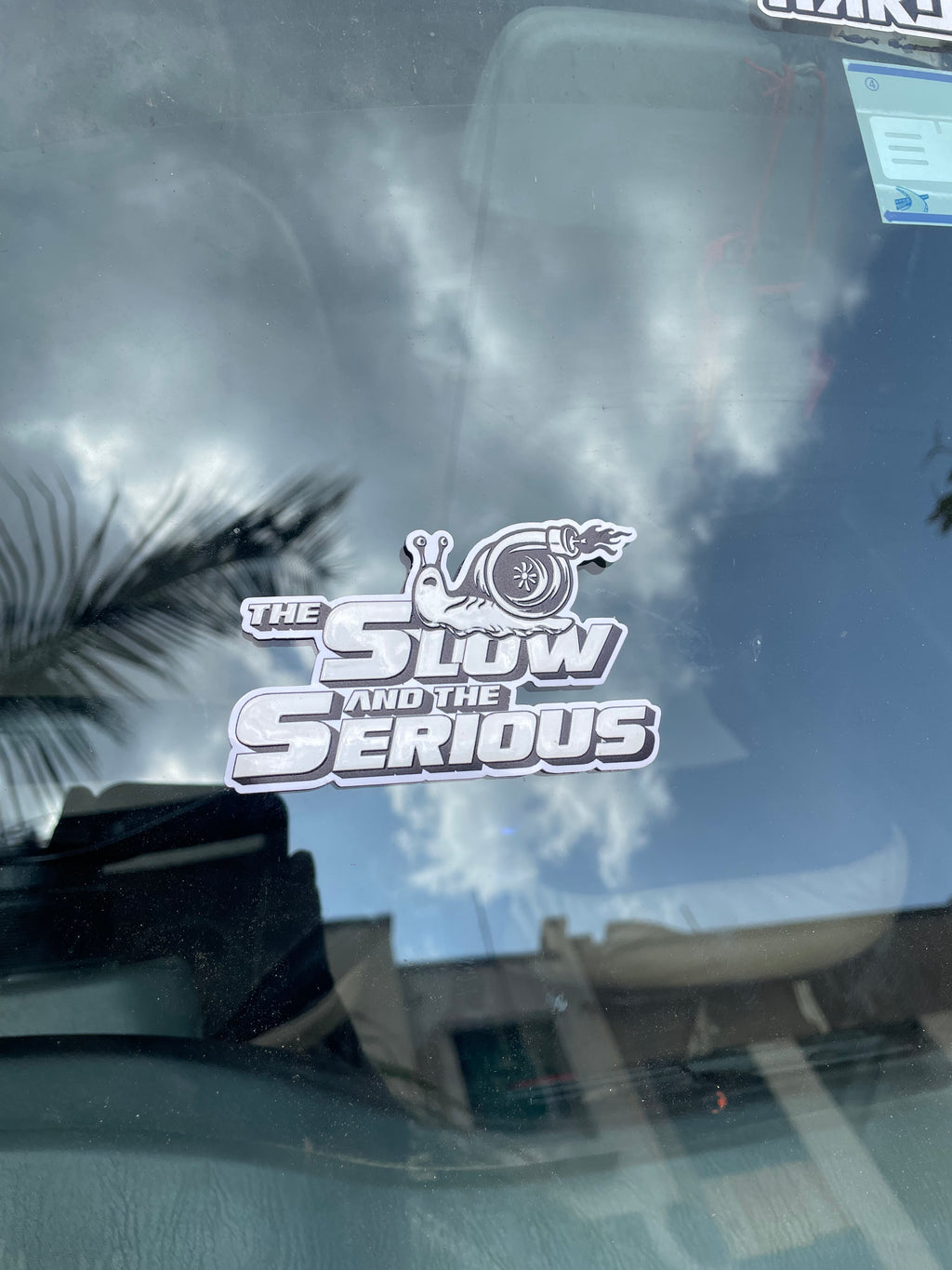 Slow & The Serious | Sticker