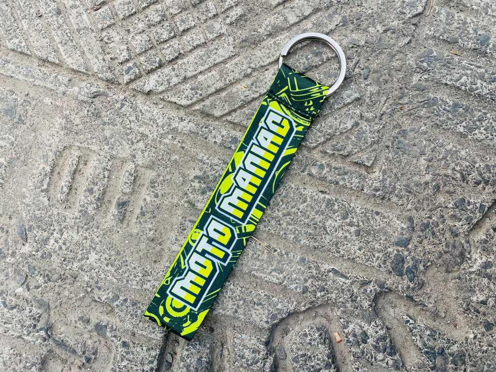 Moto Maniac | Lanyard Keychain