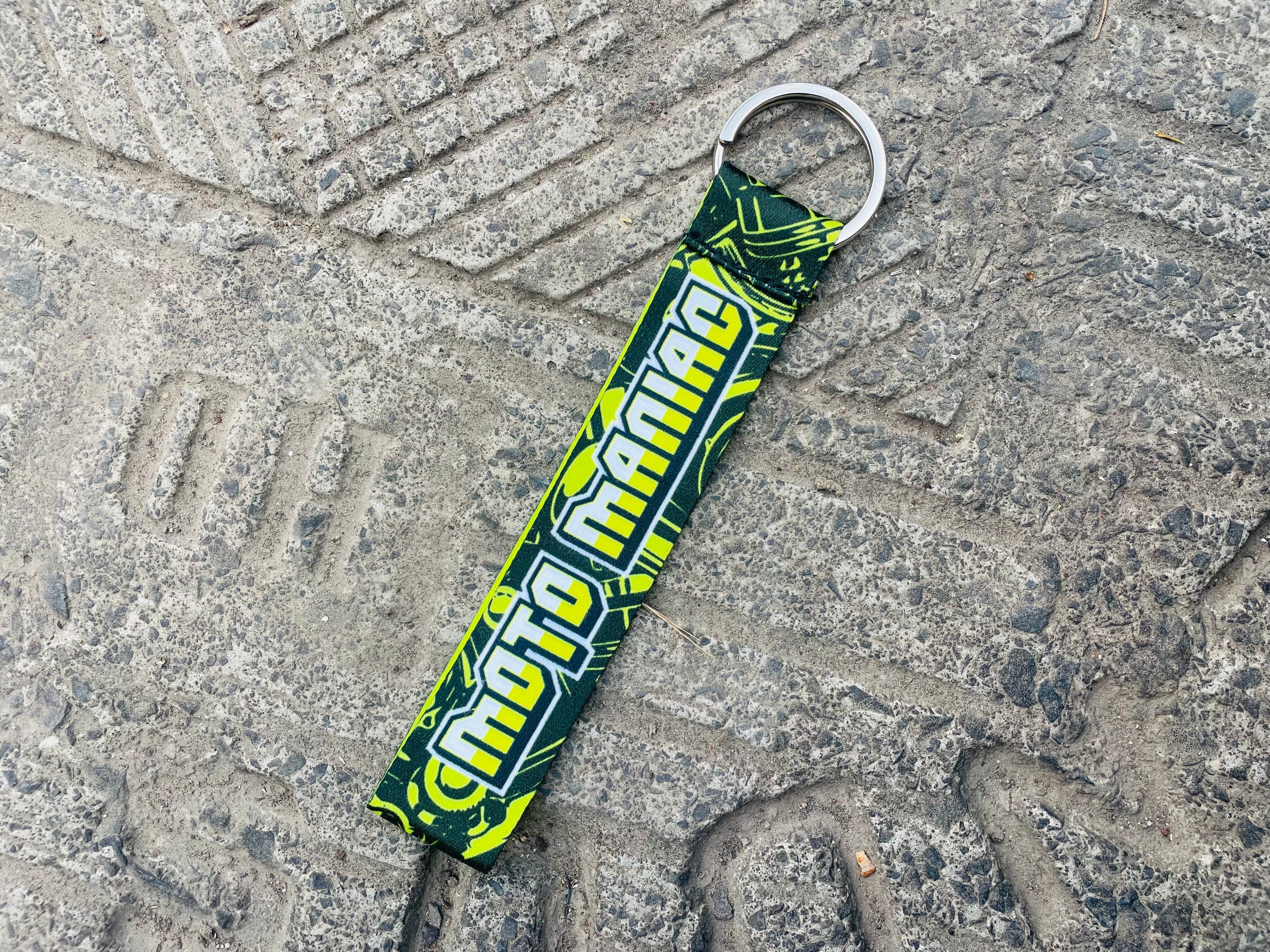 Moto Maniac | Lanyard Keychain