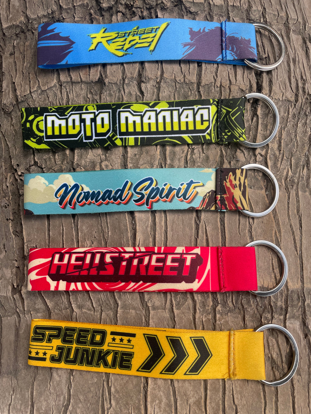 Moto Maniac | Lanyard Keychain