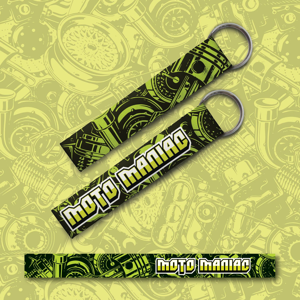 Moto Maniac | Lanyard Keychain