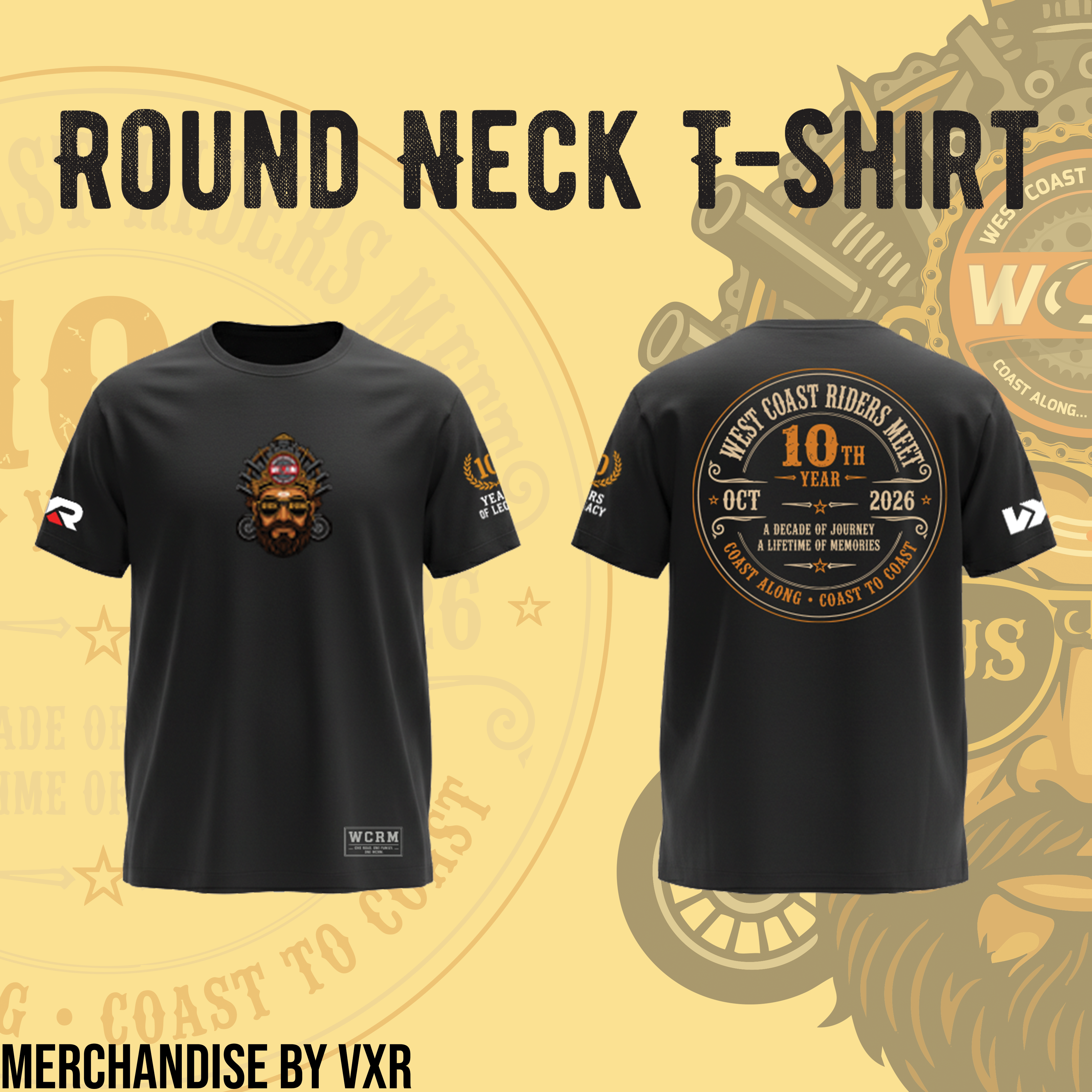 WCRM 10th Edition | Official Tshirt & Promo Kit