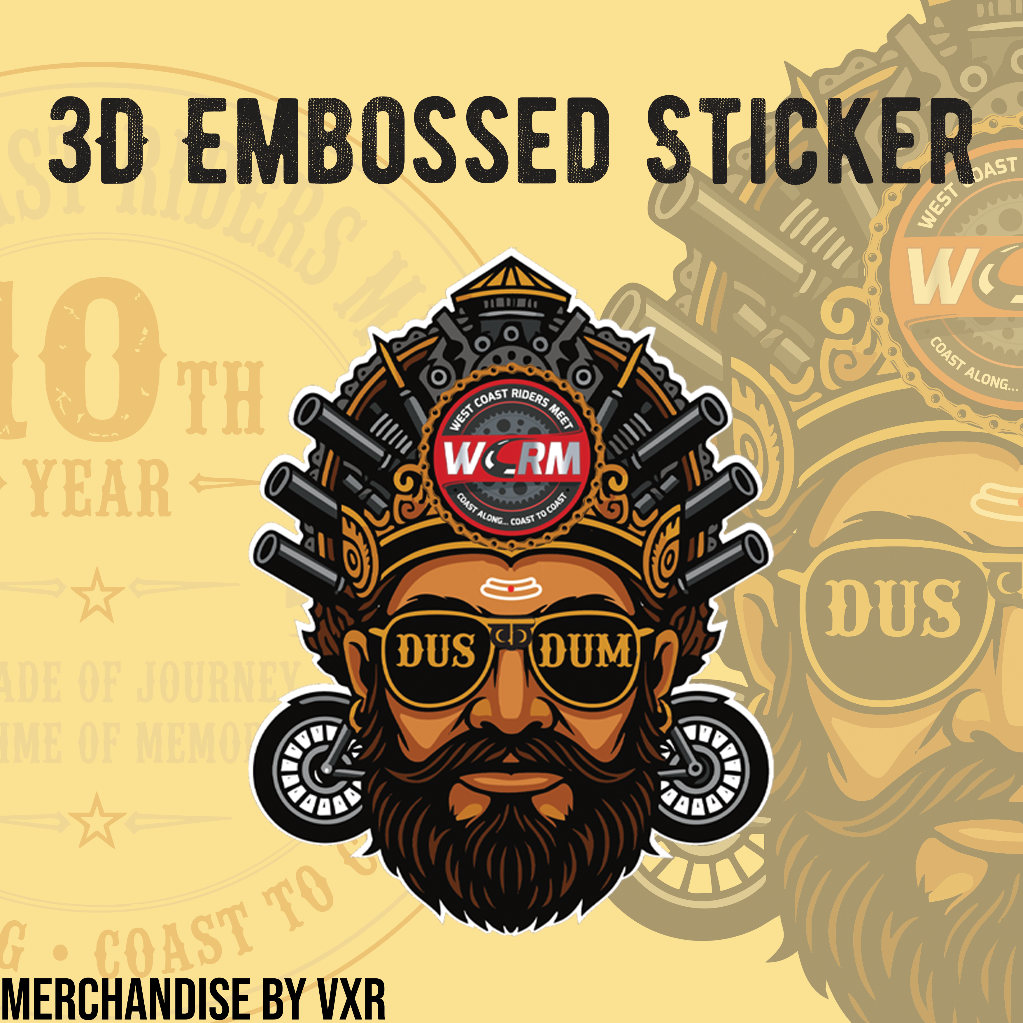 WCRM 10th Edition | Official Tshirt & Promo Kit