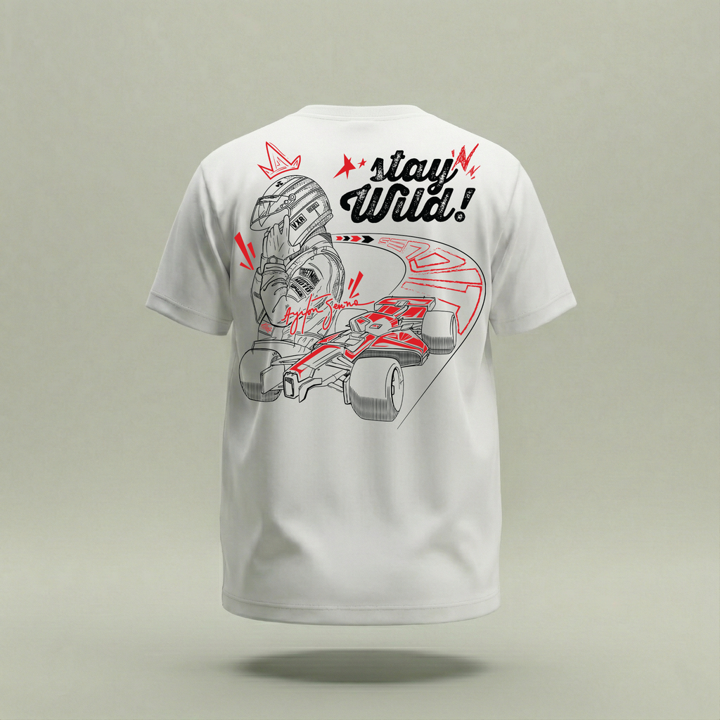 Round Neck Half Sleeve Cotton T-Shirt - 180 GSM