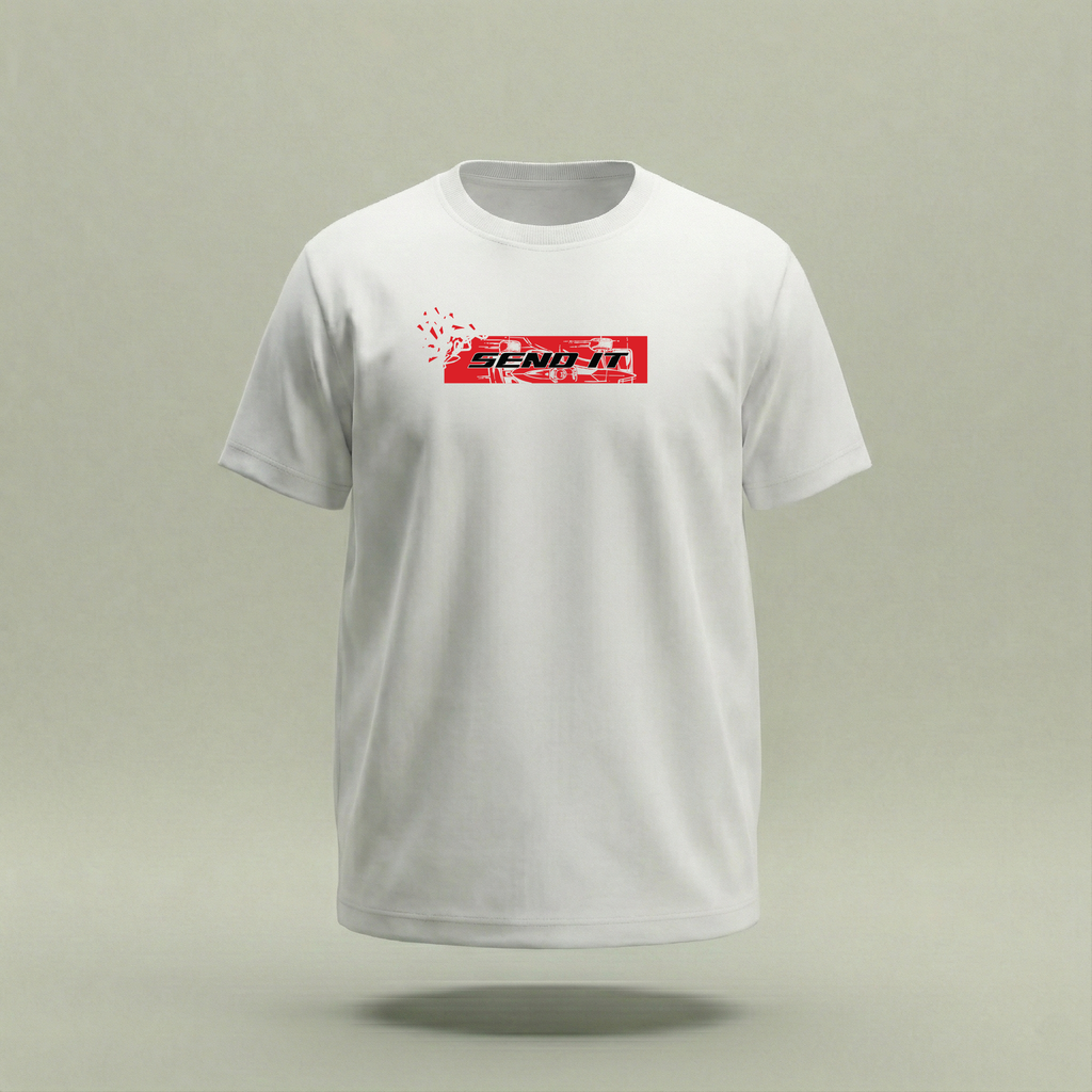 Round Neck Half Sleeve Cotton T-Shirt - 180 GSM